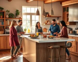 Wie wird die Küche zum Treffpunkt?