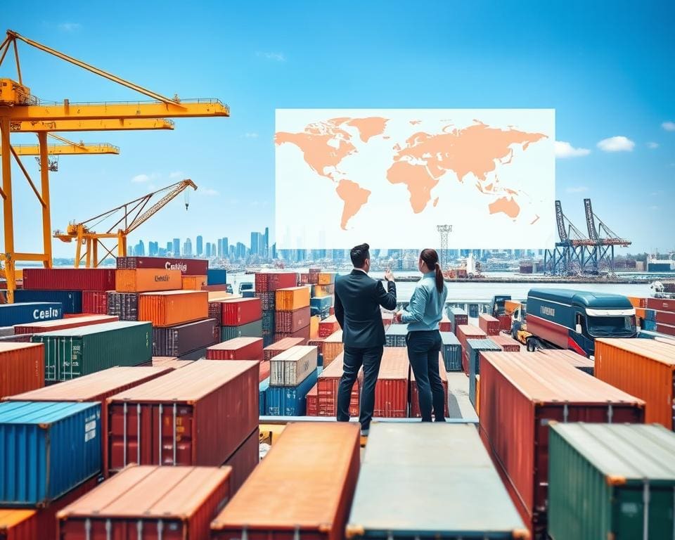 Was leistet ein Logistikdienstleister international?