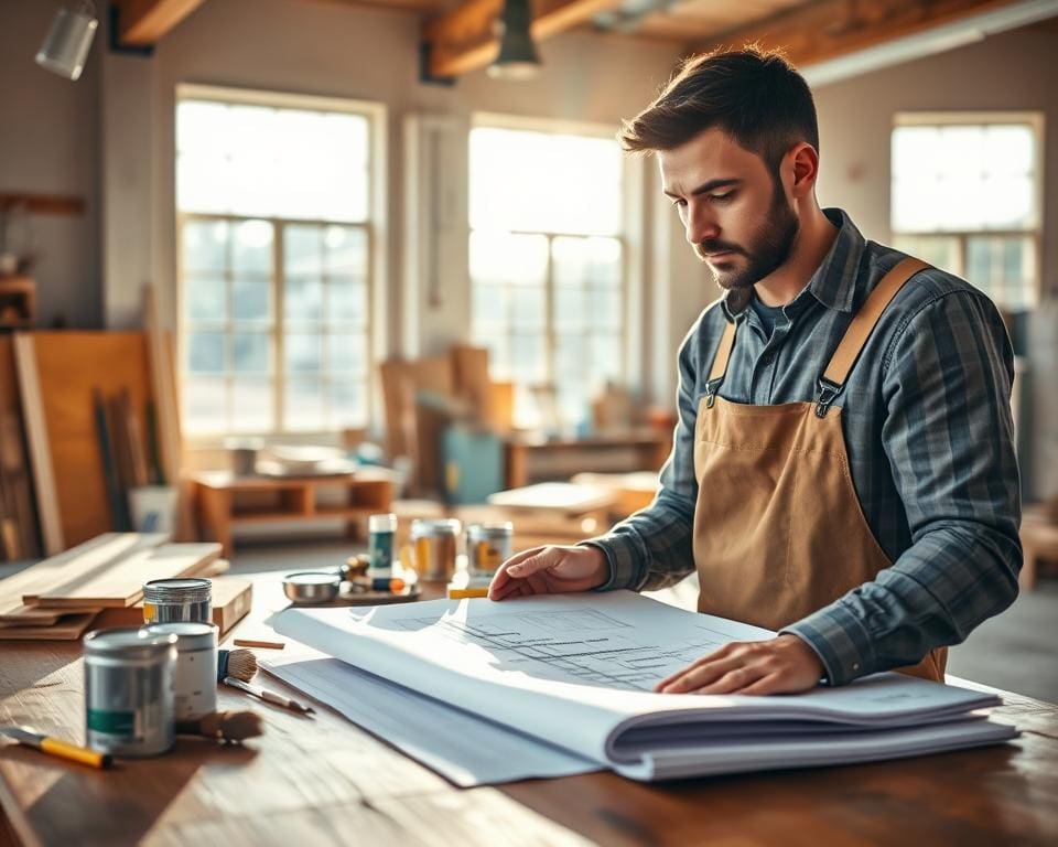 Handwerker finden Projekt