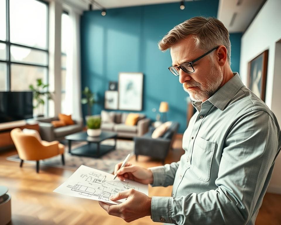 Was macht ein Innenarchitekt bei der Raumgestaltung?