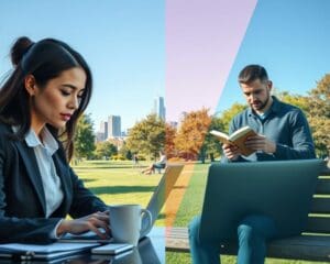 Wie findet man Balance zwischen Arbeit und Freizeit?