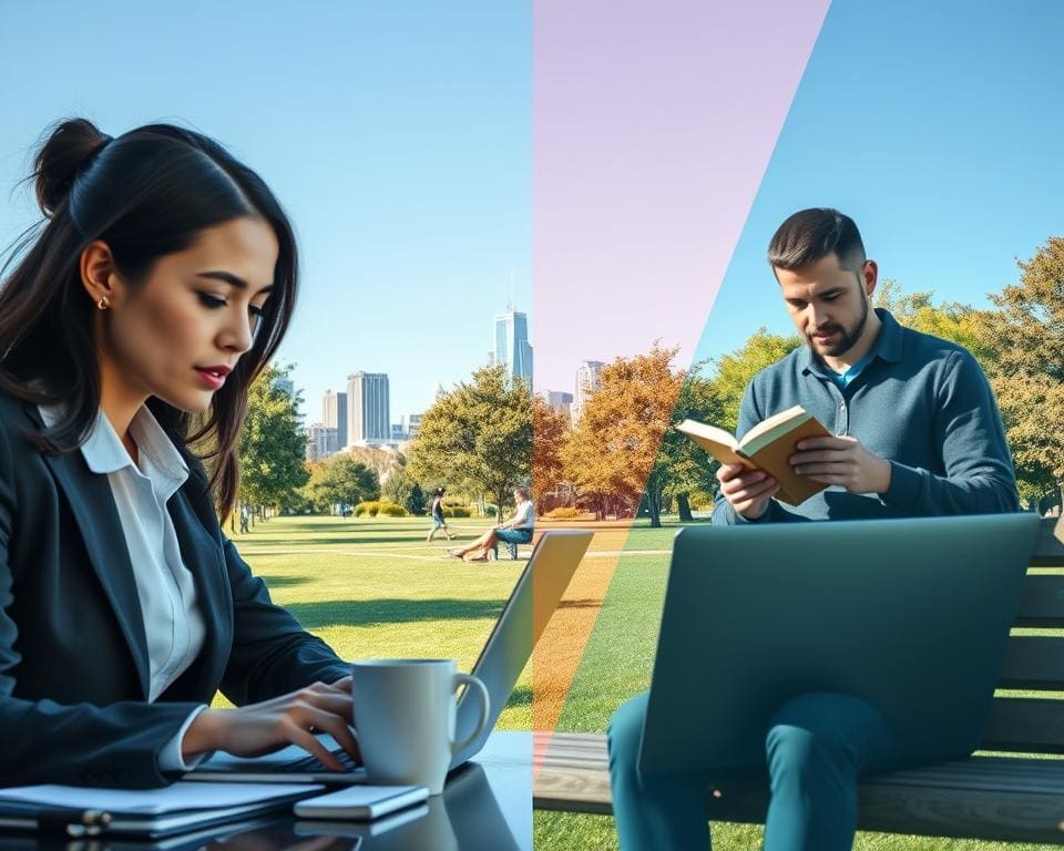 Wie findet man Balance zwischen Arbeit und Freizeit?