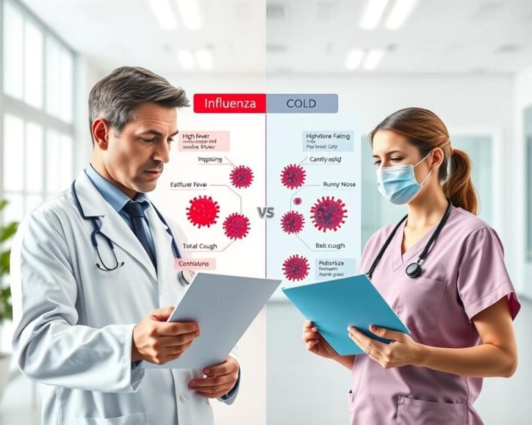 Grippe vs Erkältung Unterschied