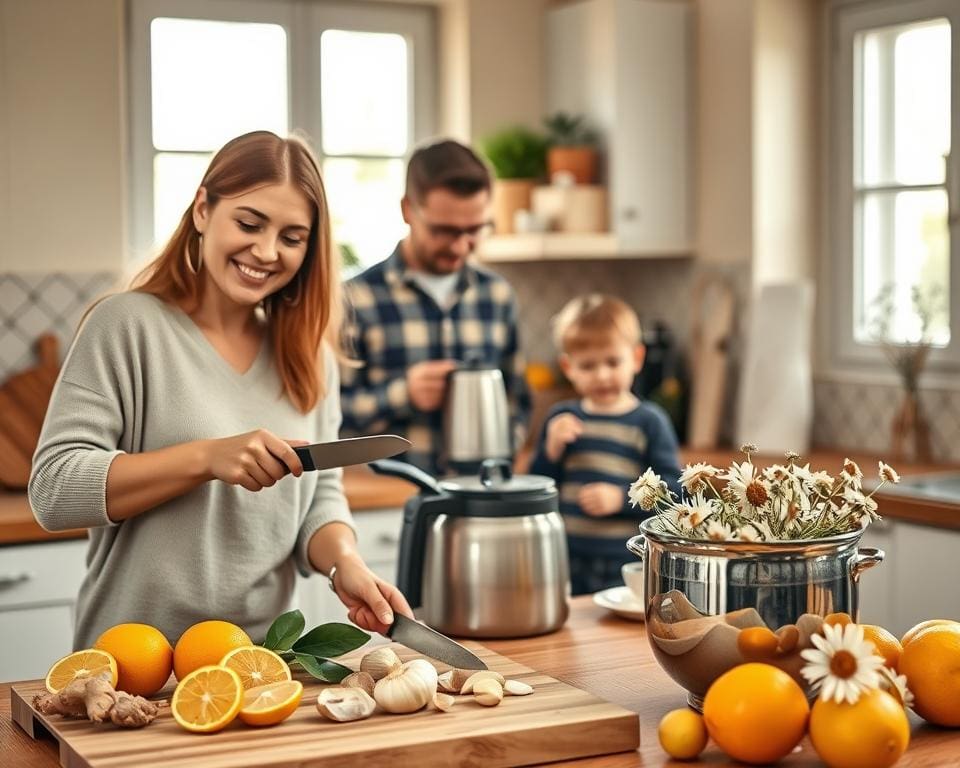 Immunsystem bei Erkältung stärken