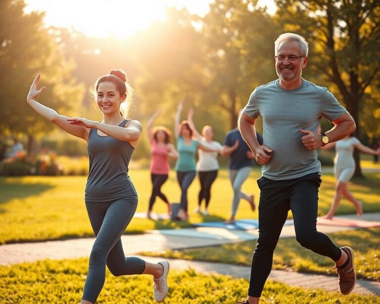 Bewegung Vorteile Gesundheit