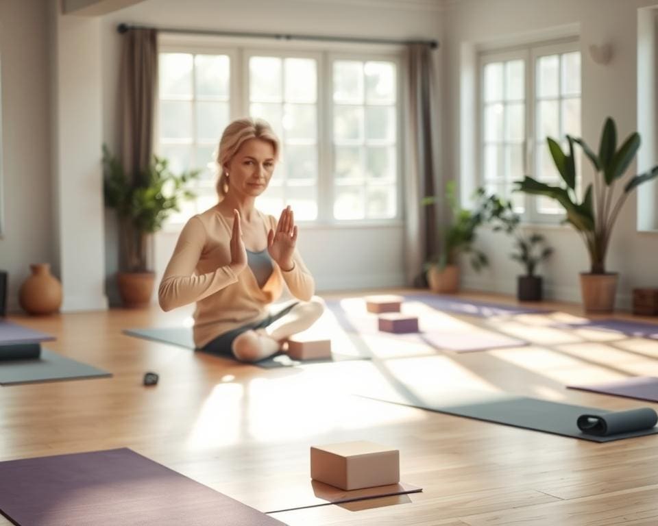 Yoga Übungen Stress