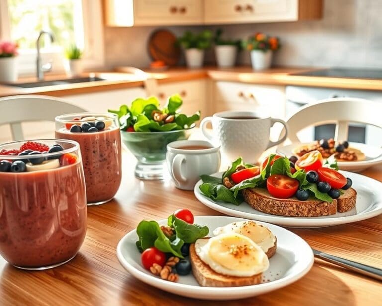 gesundes Frühstück