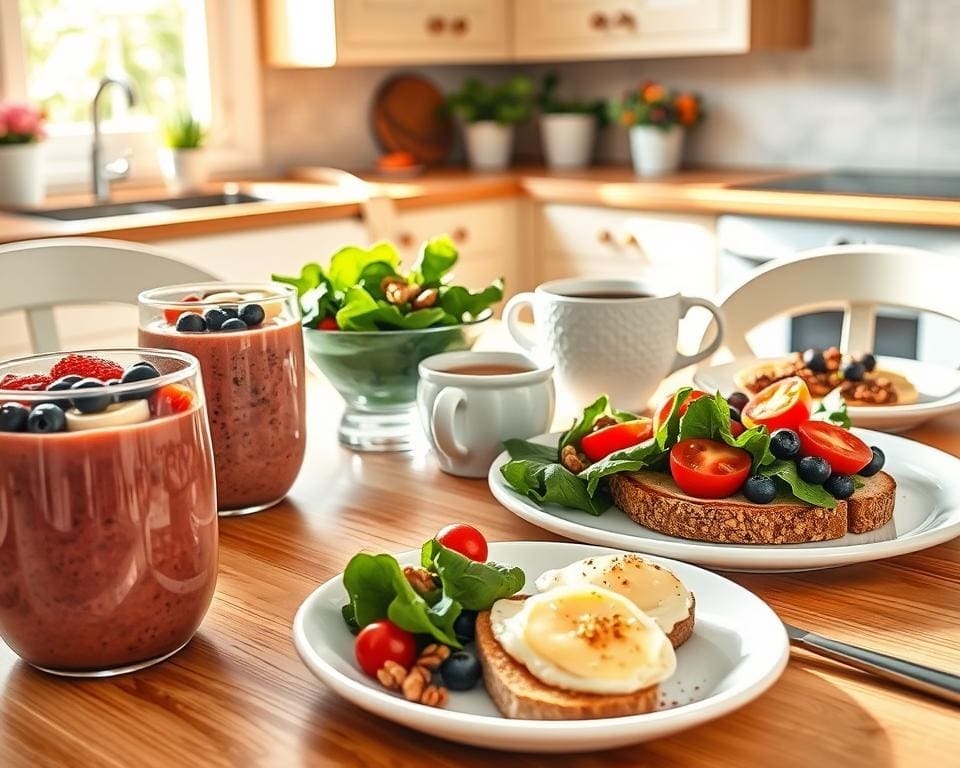 gesundes Frühstück