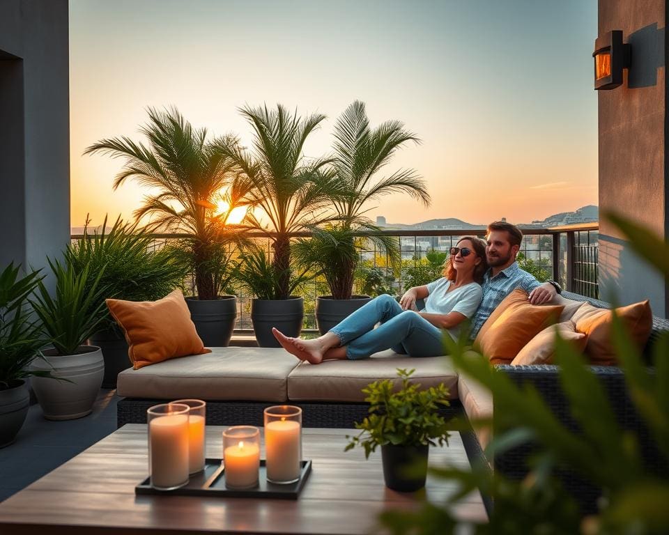 Lounge Ecke Terrasse