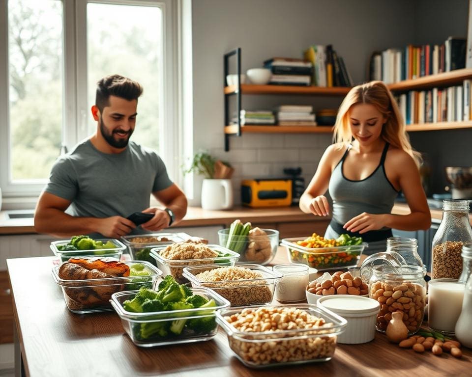 proteinreiche Ernährung Muskelaufbau