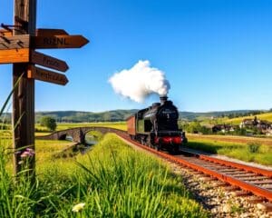 historische Bahnstrecken