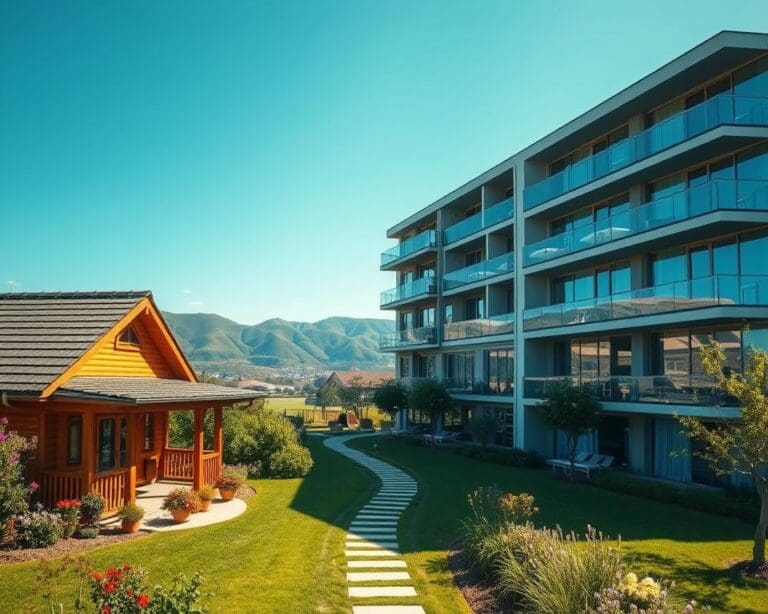 Ferienhaus oder Hotel