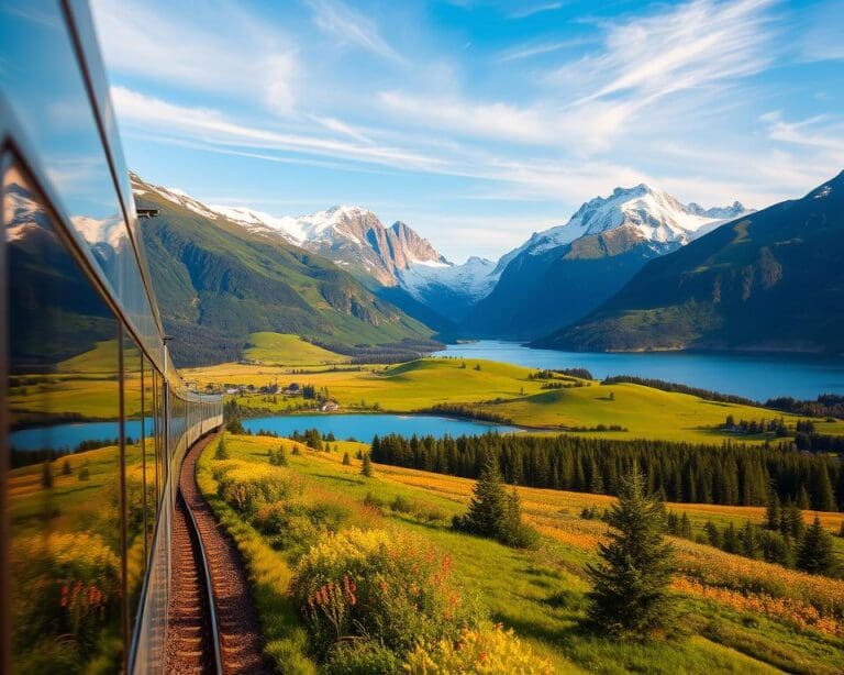Norwegen Zugreise
